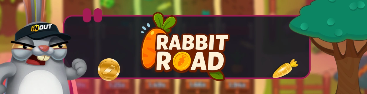 Pancarta ancha de Rabbit Road.
