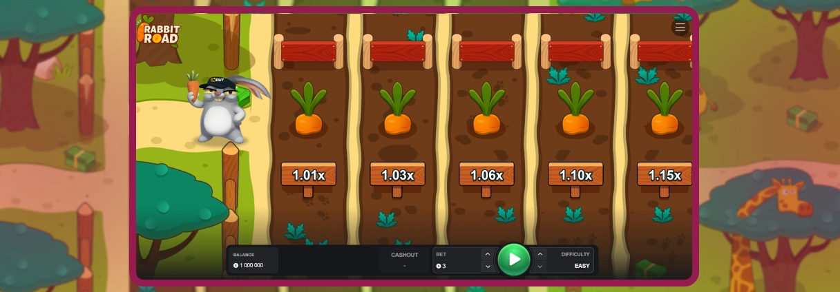 Temática, Gráficos, Animaciones y Sonidos Rabbit Road.